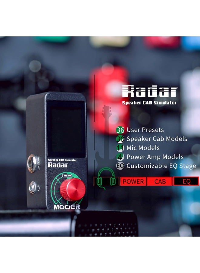 Mooer Radar Guitar Speaker CAB Simulator - Image 5