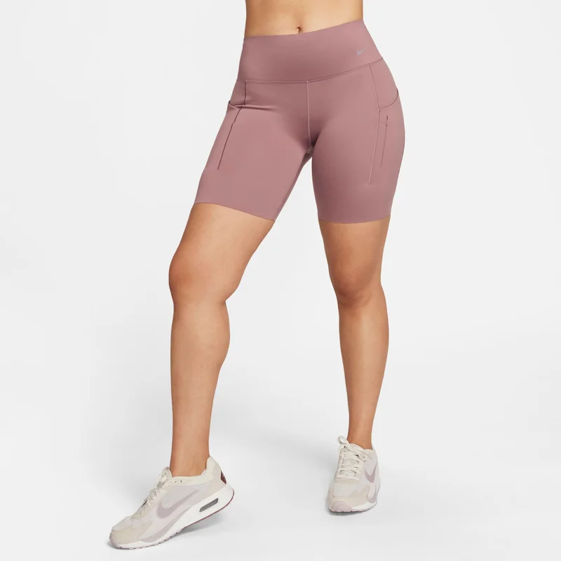 Nike Women's Go Firm-Support Mid-Rise Biker Shorts