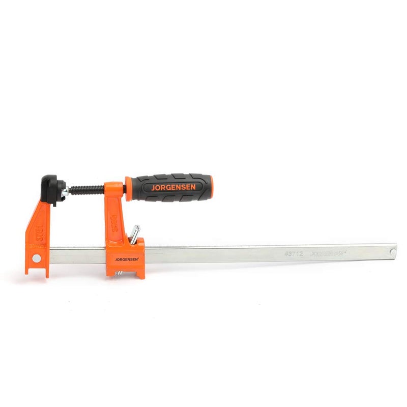 Pony Jorgensen - POJ3712 3712 12-Inch Steel Bar Clamp, Orange - Image 1