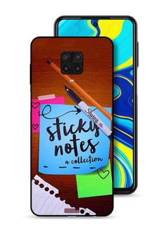 Tolwak Xiaomi Redmi Note 9S Protective Case Cover Sticky Notes  - Image 1