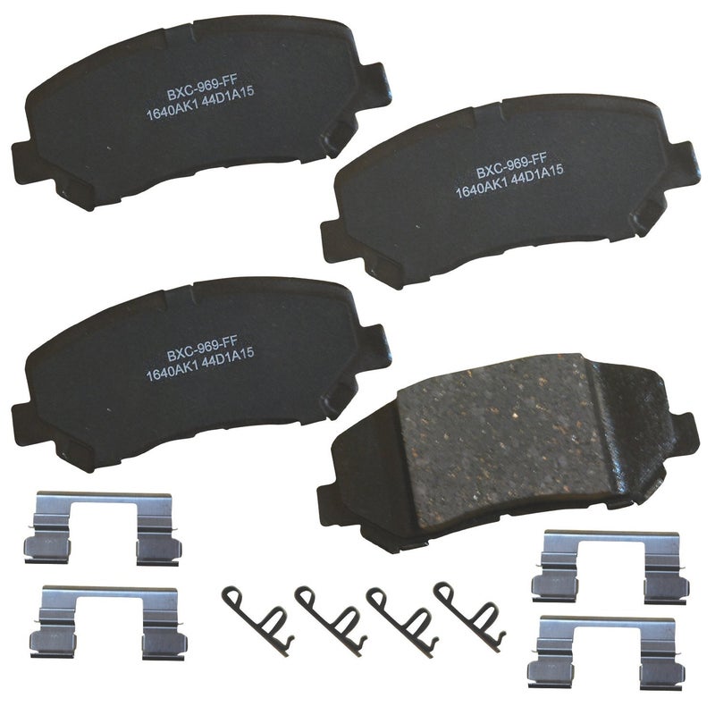 Bendix Premium SBC1640AK1 Ceramic Front Brake Pads for Jeep Cherokee 2018-2014 - Image 3