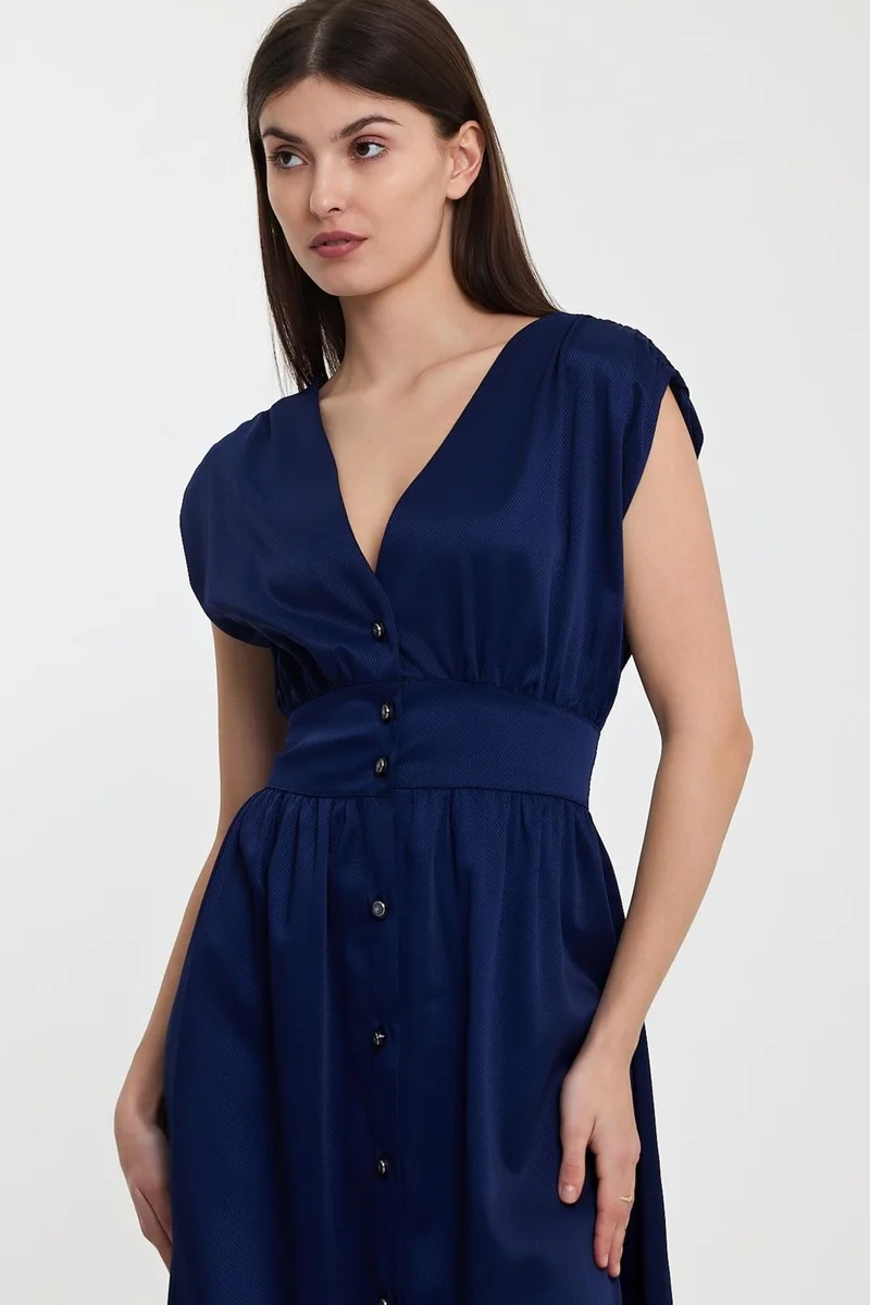 الكسندر جاردي Belted Midi Dress