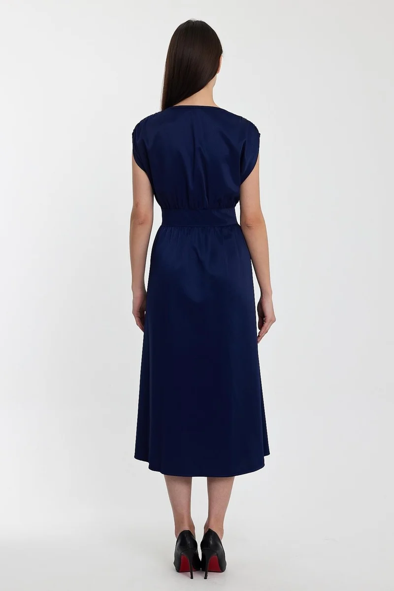الكسندر جاردي Belted Midi Dress