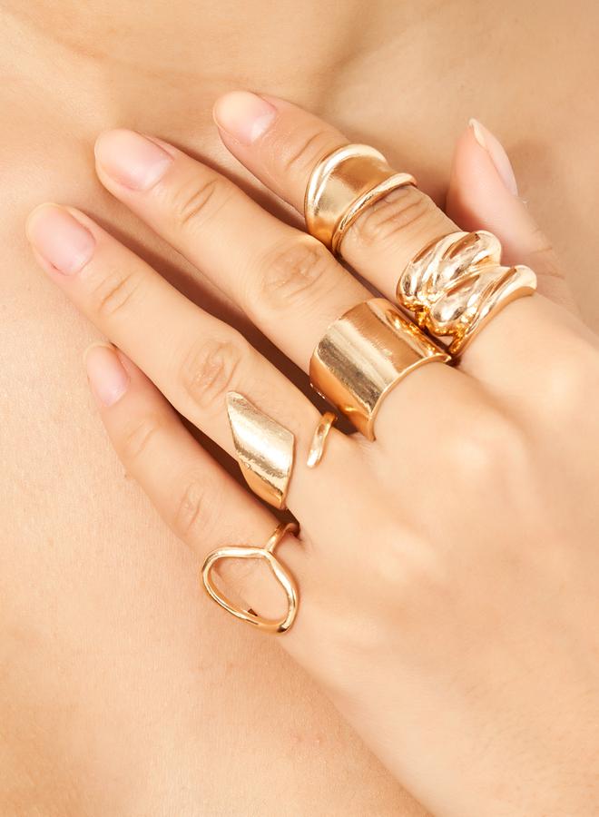 Styli Set of 5 - Textured Rings  - Image 1