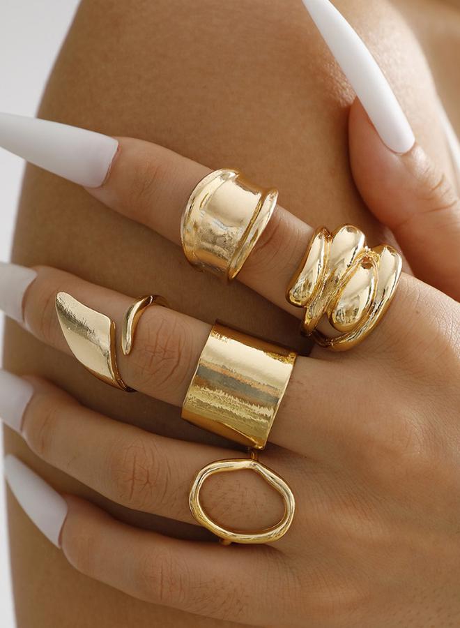 Styli Set of 5 - Textured Rings  - Image 5
