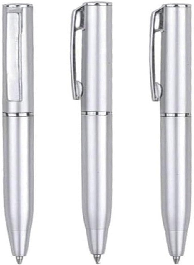 Jowxsx 3Pcs Small Ballpoint Pen, Mini Pens Bulk, Small Retractable Ballpoint, Writing Pen Short Pens, Smooth Writing Rollerball Pens for Pocket Notebook School Office,Tiny Pen Ink Ballpoint Pens and Refills - Image 1