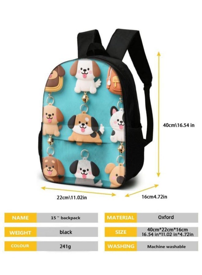 Bright Li Fire Unlock the new fashion of childish fun! Three-piece set of bags, cartoon elements for children and teenagers (students, children, friends' outings, mountain climbing, schooling, etc. can be used) - 44  - Image 5