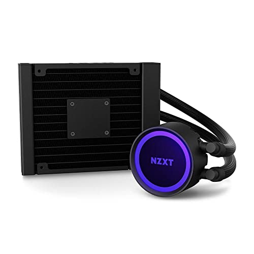 NZXT Kraken 120 - RL-KR120-B1 - AIO RGB CPU Liquid Cooler - Quiet and Effective - Quiet Operation - Ring RGB LED - AER P 120mm Radiator Fan (Included), Black - Image 5