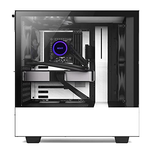 NZXT Kraken 120 - RL-KR120-B1 - AIO RGB CPU Liquid Cooler - Quiet and Effective - Quiet Operation - Ring RGB LED - AER P 120mm Radiator Fan (Included), Black - Image 4