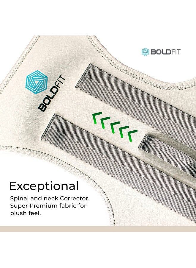 بولد فيت حزام دعم الظهر لتصحيح وضعية العمود الفقري من Boldfit، حزام مستقيم للظهر للرجال والنساء - صغير، مصنوع من مادة النيوبرين - Image 2