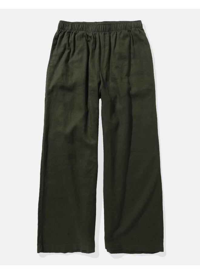American Eagle AE Linen-Blend Pull-On Pant  - Image 3