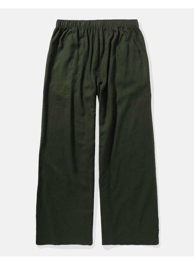 American Eagle AE Linen-Blend Pull-On Pant  - Image 4