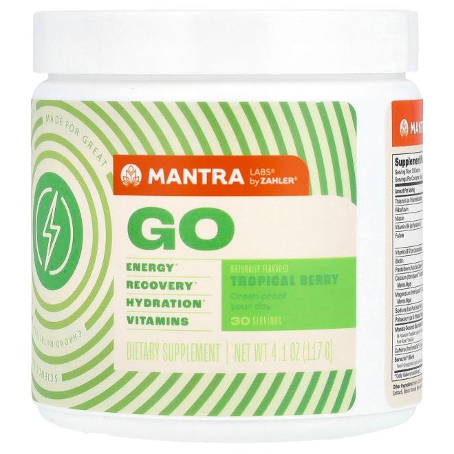 Zahler Mantra Labs Go Tropical Berry 4.1 oz (117 g) - Image 1