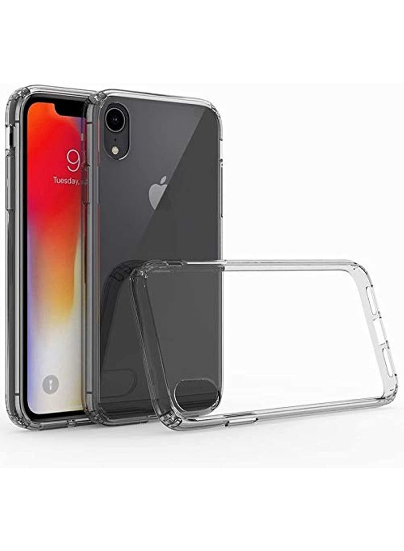 erorex Heavy Duty Clear Shockproof Case for iPhone XR Transparent Rugged Bumper Protective Cover with Reinforced Corners - Image 3