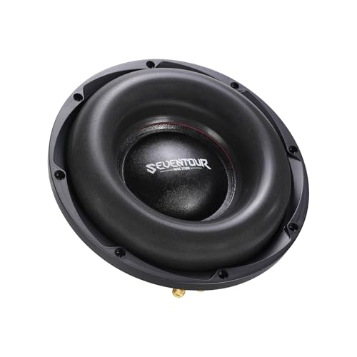 Seventour 8 inch 700 Watt Max Power Car Audio Dual 4 Ohm Car Subwoofer Sub (8" - Dual 4 Ohm) - Image 5