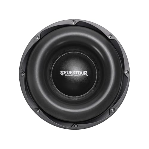 Seventour 8 inch 700 Watt Max Power Car Audio Dual 4 Ohm Car Subwoofer Sub (8" - Dual 4 Ohm) - Image 3