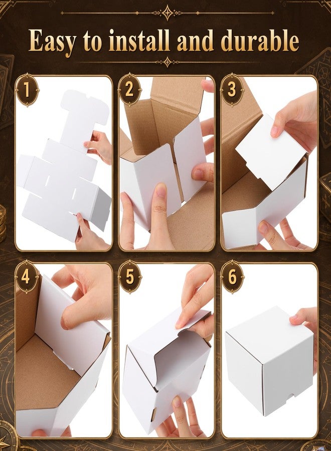 Yexiya 20 Pcs 200 Count Trading Card Storage Box, 4.5 x 4.13 x 3 Inches - Image 3