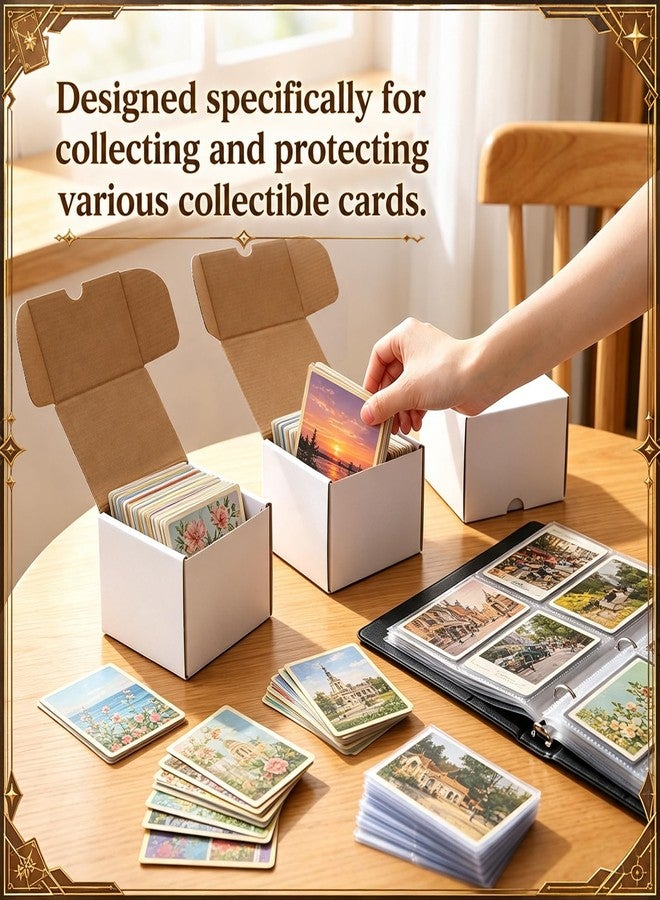 Yexiya 20 Pcs 200 Count Trading Card Storage Box, 4.5 x 4.13 x 3 Inches - Image 4