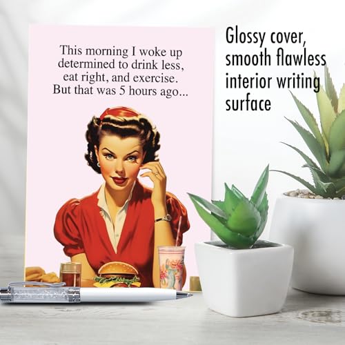 NobleWorks, Funny Birthday Greeting Card with 5 x 7 Inch Envelope (1 Card) Bday Five Hours Ago C10831BDG - Image 5