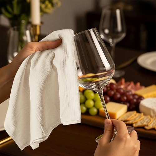 Utopia Kitchen Natural Flour Sack Towels [12 Pack - 28 x 28 Inch] 100% Cotton Tea Towels for Cleaning & Drying - Highly Absorbent Kitchen Dish Cloth - Image 5