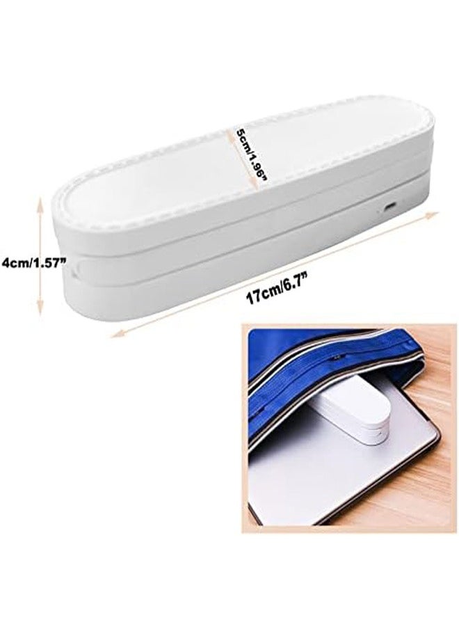 Foldable LED Desk Lamp,Small Book Reading Light with 3 Brightness Color,Rechargeable & Dimmable,Eye-Caring Studying Light,Portable Table Lamp,for Home