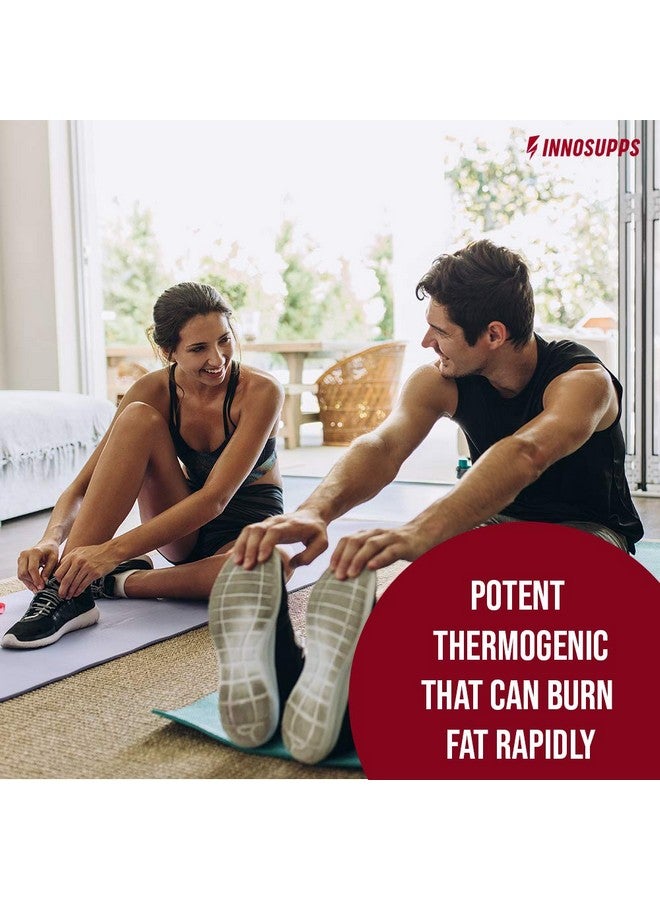 INNOSUPPS Inno Shred - Day Time Burner | Stimulant Free | 100mg Capsimax, Grains of Paradise, Green Tea Extract (60 Veggie Capsules) | (Stimulant Free) - Image 3