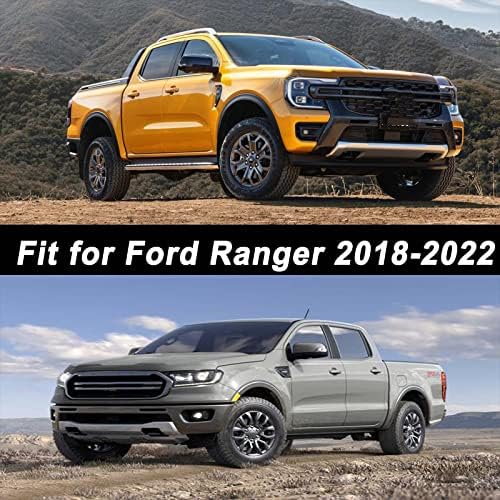 Tecoom Mud Flaps Splash Guards Compatible with Ford Ranger 2019 2020 2021 2022 2023, Heavy Duty Front and Rear Mud Flaps, Easy Installation ABS Molded 4PCS - Image 3
