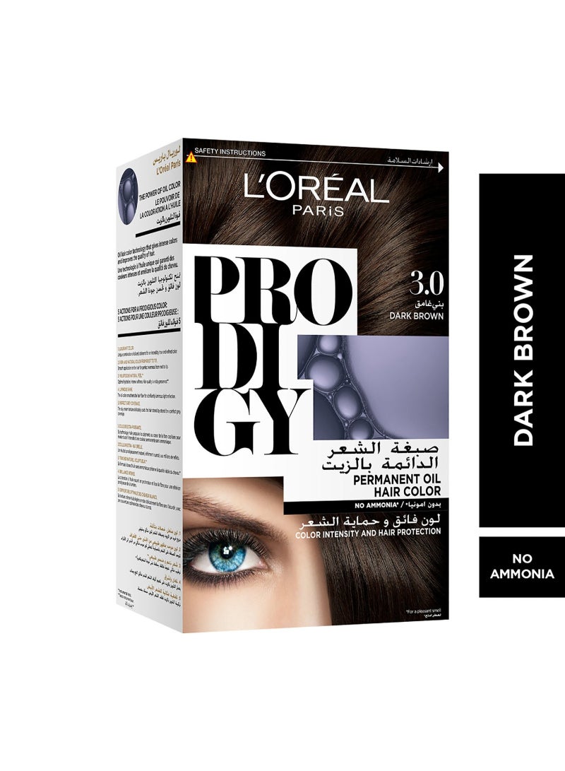 Prodigy Hair Color 3.0 Dark Brown 1 pkt