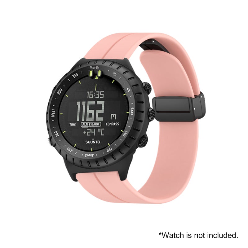 Pink Adjustable Watch Band High Quality Durable Material - Vibrant Colors Personalized Look for Smartwatch - Image 3