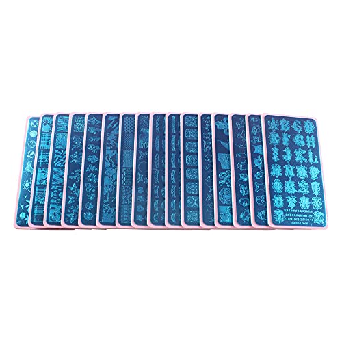 VNC 20Pcs 12X6cm Nail Art Soft Stamping Protective shell Plastic Holder Stamper Rectangel Stamp Holder - Image 4