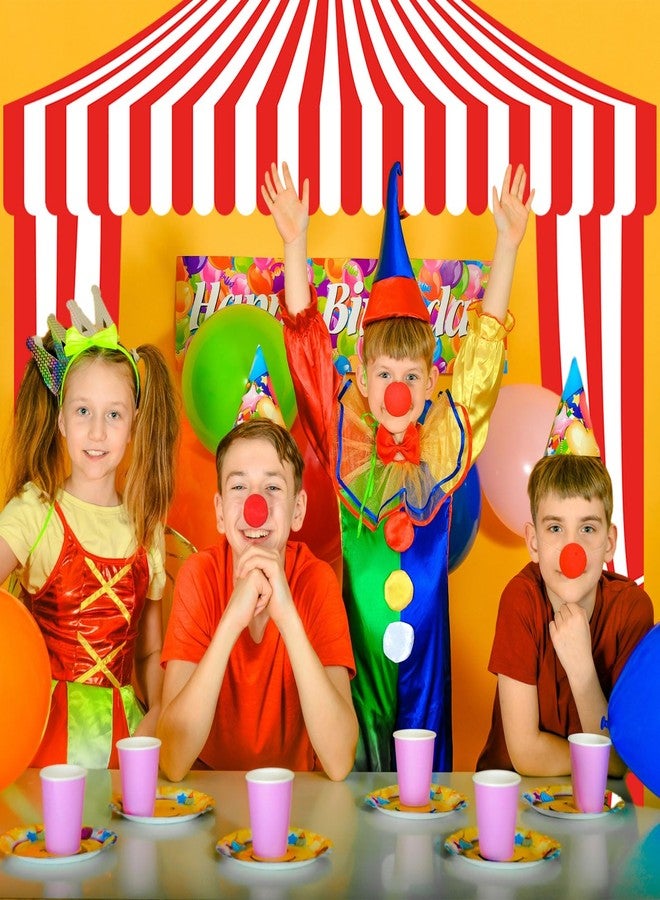 Ziliny 3 Pcs Carnival Party Decorations Circus Tent Awning Halloween Red White Banner Concession Stand(Striped Style) - Image 5