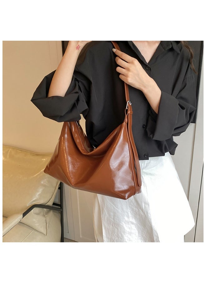 Mark Fairwhale New Fashionable Simple Retro Underarm Bag  - Image 4