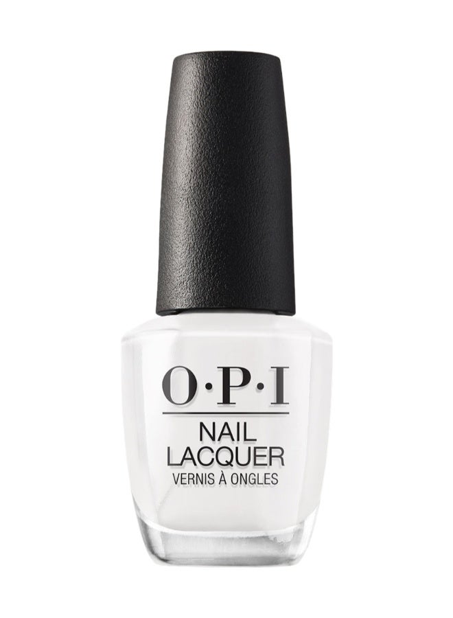 OPI Classic Lacquer Alpine Snow 15ml - Image 1