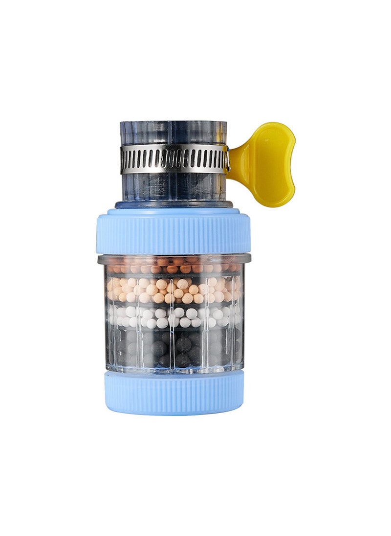 Generic - 1 Pcs With Maifanshi Faucet Water Filter 6 Layer Cartridge Activated Carbon Filters Suitable for Circular Faucets with A Diameter of 15mm-32mm - Image 1