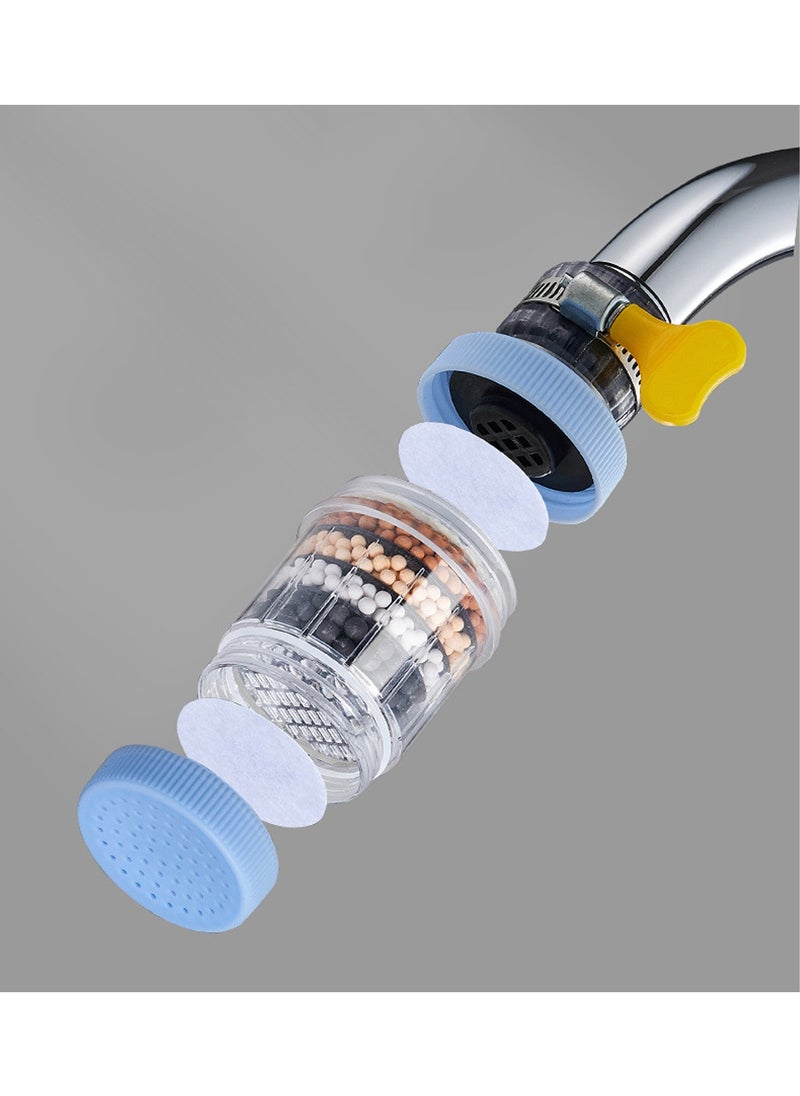 Generic - 1 Pcs With Maifanshi Faucet Water Filter 6 Layer Cartridge Activated Carbon Filters Suitable for Circular Faucets with A Diameter of 15mm-32mm - Image 1
