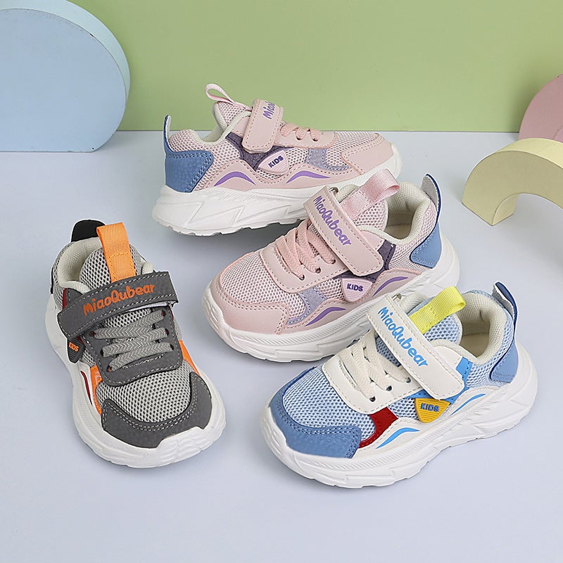 Children'S Sneaker Boys' Shoes Mesh Breathable Children'S Fit Shoes Lightweight Non-Slip Baby Shoes Girls' Running Shoes - Image 5