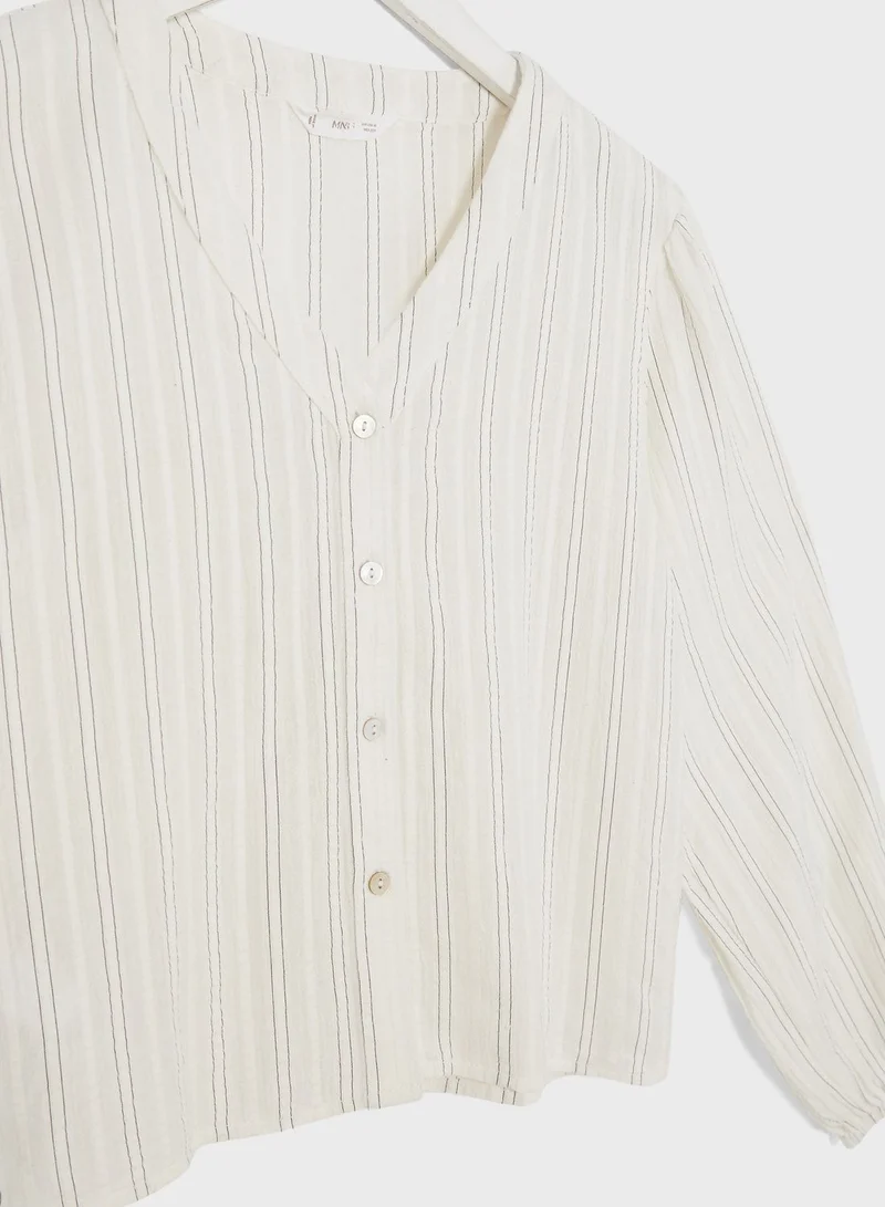 MANGO Youth Puff Sleeve Top