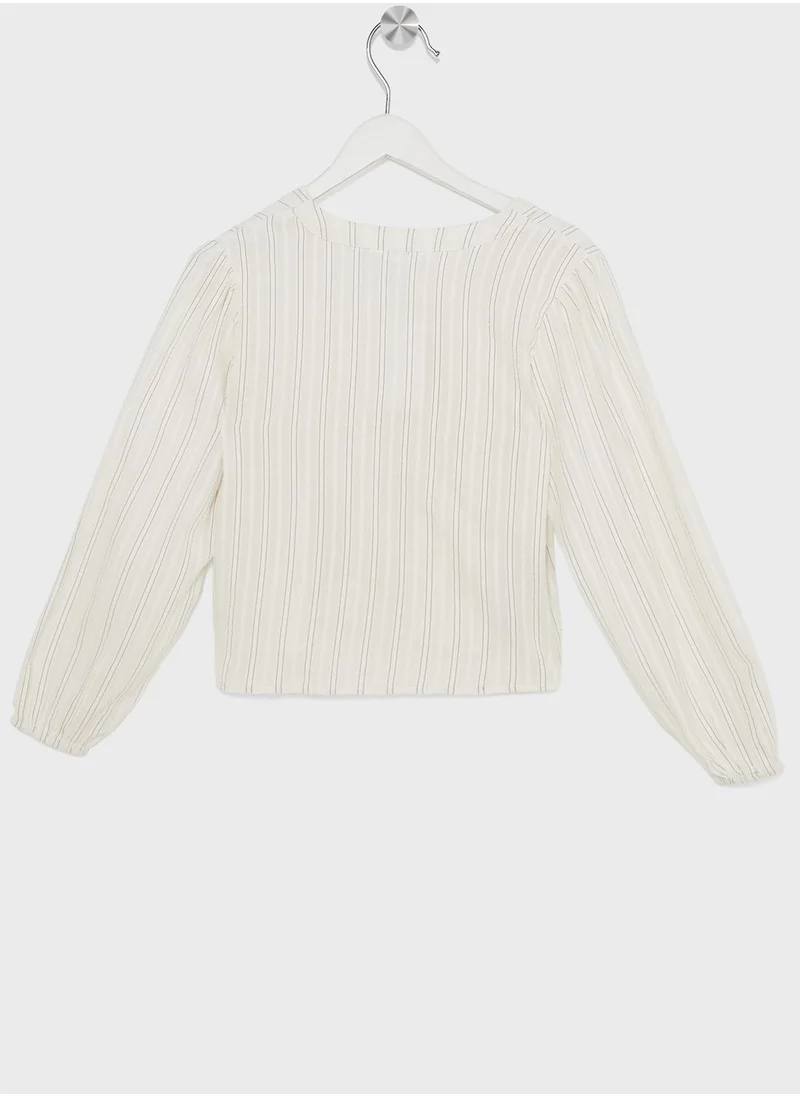 MANGO Youth Puff Sleeve Top