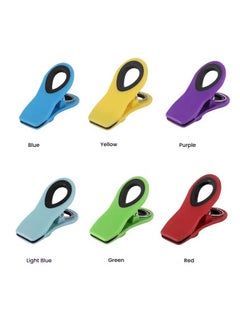 Bag Clips with Magnet- Food Clips, Chip Clips, Bag Clips for Food Storage with Airtight Seal Grip for Bread Bags, Snack Bags and Food Bags（pack of 6） - pzsku/ZD1EB729D7EFCE77FFA0CZ/45/_/1733290775/0c4afebb-f860-4a1d-9d51-b93cab9b0fee