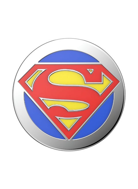 PopGrip Licensed | Gel Phone Grip & KickStand, Removable Reusable Washable, Works with  Smooth Hard Plastic Case, Easy Remove Top for Wireless Charging - DC Comics Superman