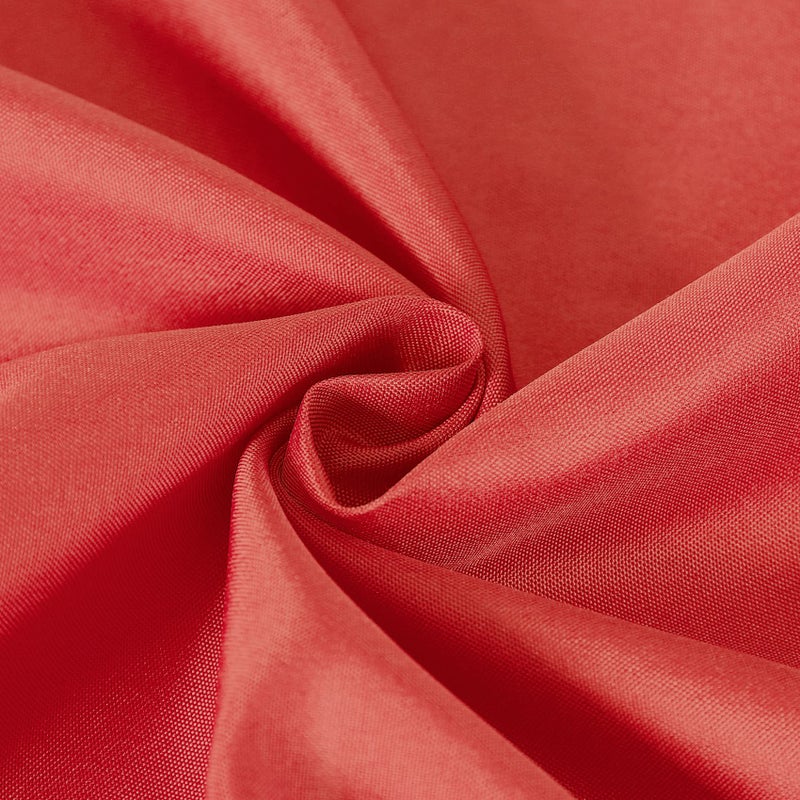 Cupuamon Square Tablecloth 90x90 inch Washable Polyester Fabric Table Cloth for Wedding Party Dining Banquet Decoration(90x90 Red) - Image 4