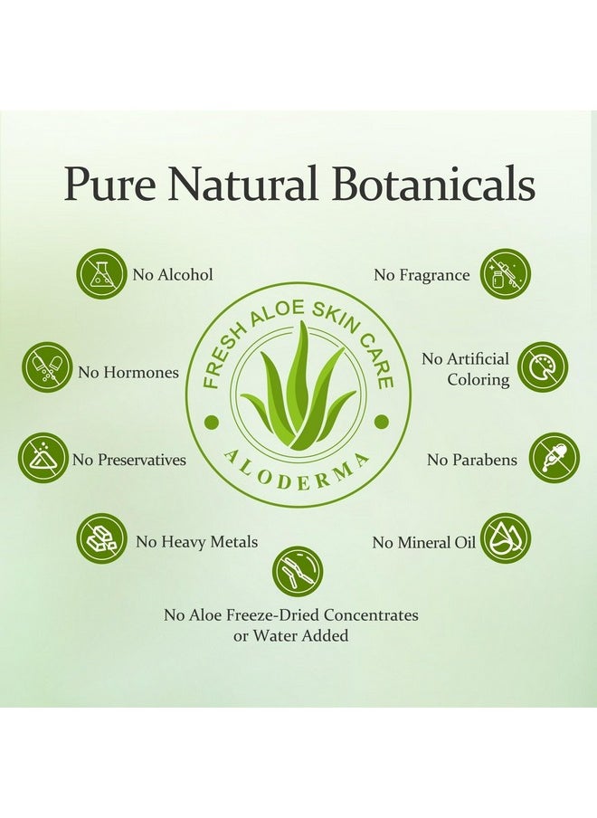 Aloderma - Aloderma Aloe Nourishing Body Wash Featuring Fresh, Organic Aloe for Dry, Sensitive Skin - Moisturizing Body Cleanser with Shea Butter, Allantoin - Leaves Skin Soft, Hydrate & Nourished - 16oz - Image 1