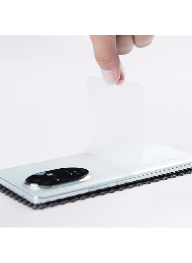 erorex 2 Pcs Screen Protector For Honor 200 Pro 5G 6.78 Inch Flexible Tpu Film With 1Pc Camera Lens Protector 1Pc Back Film Easy To Install - Image 3