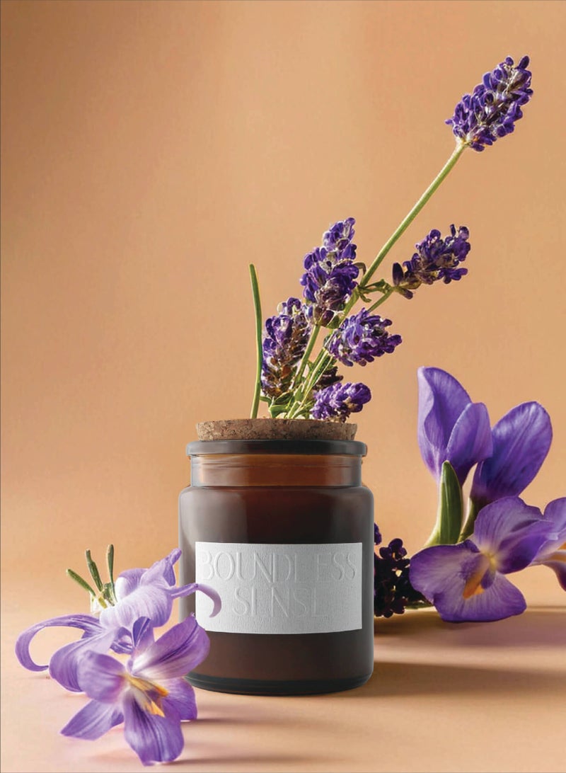 Boundless Sense Lavender Oasis Candle - Scented Candle - Image 1