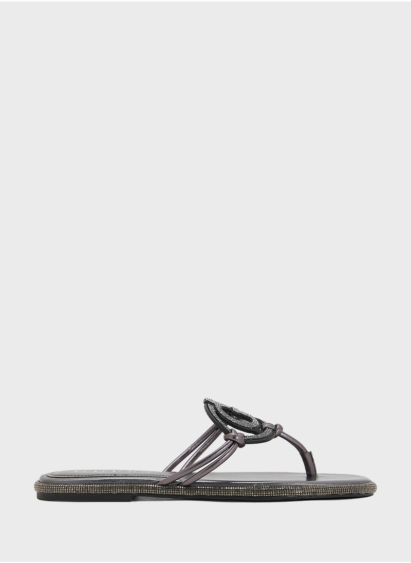 GUESS Multi Strap Flat Sandals  - Image 1