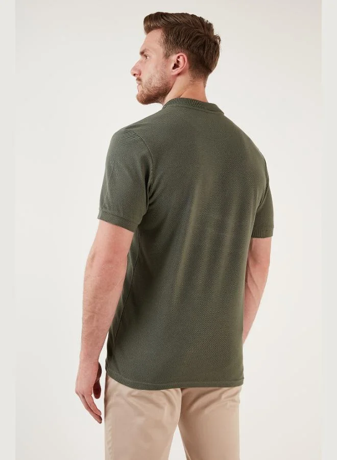 Buratti  Buratti Cotton Regular Fit Button-Down Polo Collar 5-Pack T-Shirt Men's T-SHIRT 590211827S5 for Men | Best Price UAE