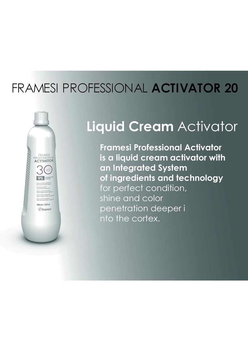Framesi Morphosis Framesi 30 Vol Activator 946ml - Perfect Oxidant for Vibrant and Lasting Color - Image 3