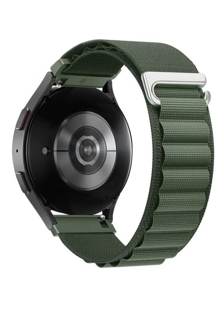 Anmi Anmi 20mm Watch Straps Compatible with Samsung Galaxy Watch 6 Classic 47mm 43mm Galaxy Watch 6/5/4 40mm 44mm/Galaxy Watch 5 Pro Sport Nylon Strap Amazfit GTS 4 Quick Release Strap