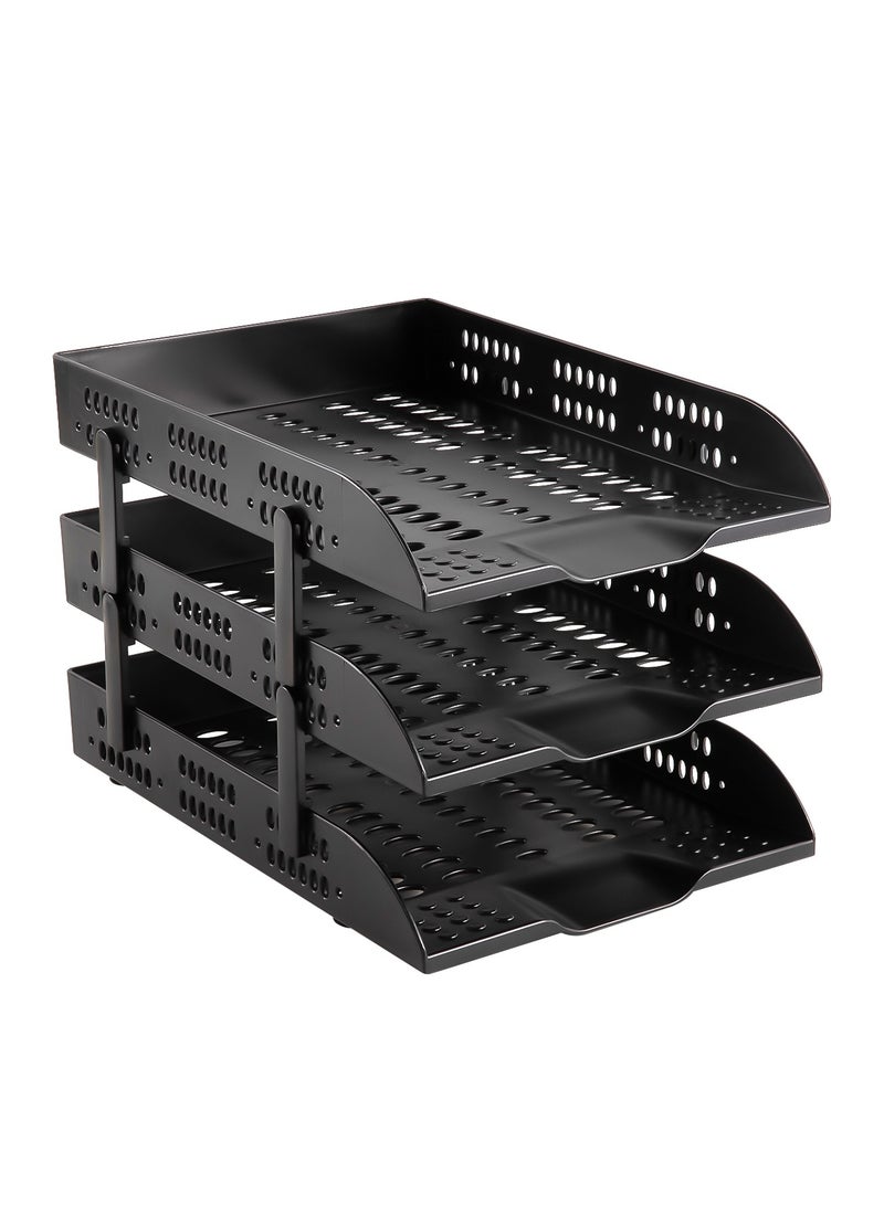 ديلي حافظة ملفات 3 إطارات E9215، لون أسود من ديلي - Image 4