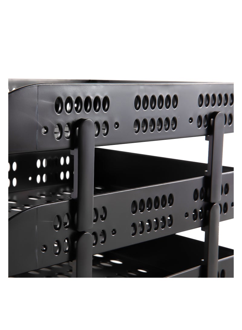 ديلي حافظة ملفات 3 إطارات E9215، لون أسود من ديلي - Image 5